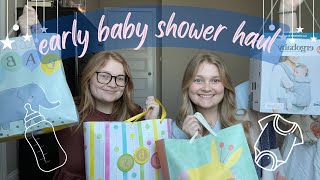 Surprise Early Baby Shower Haul 🍼👶🏼