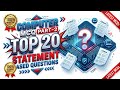 Computer Statement Based MCQs Part 2 (Hindi) | Top 20 Important Computer Questions with Explanation