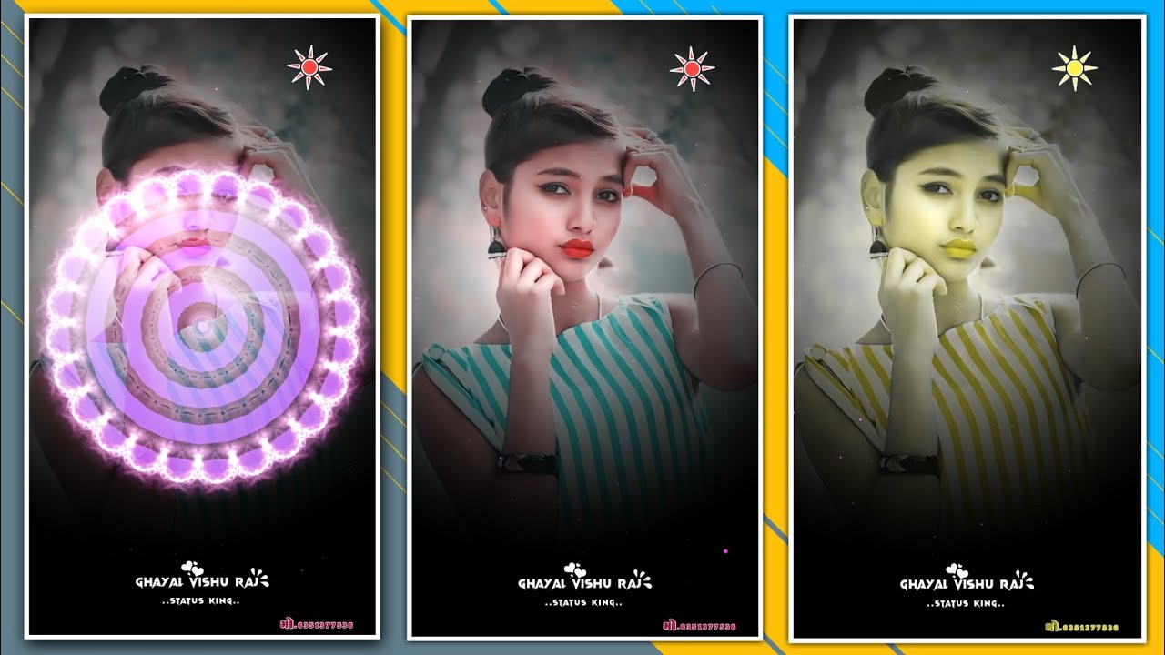 singer Vishnu bhil New timli Jordar status video editing alight motion