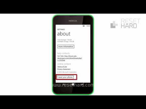 How To Factory Reset Nokia Lumia 530