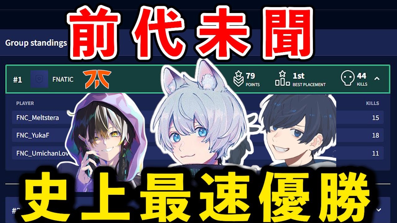 【ALGS RF】まさかの4試合で大会を終わらせてしまうFNATIC！！【ApexLegends/エーペックスレジェンズ/Fnatic/YukaF/Meltstera/UmichanLoveti】