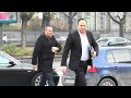 RAW Video: Former counter intelligence chief Mijalkov Arrives at Court