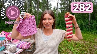 finished Florence Tee & Sock Week plans // Love in Stitches Episode 282 @KnittyNatty