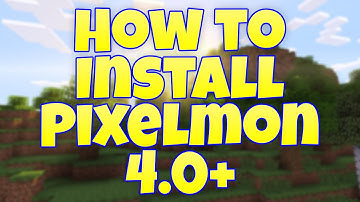 How to Install Pixelmon 4.0+ Tutorial [Pc + Mac]