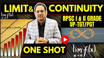 LIMITS in 1 Shot - All Concepts, Tricks & PYQs Covered | RPSC I & II Grade |UP-TGT/PGT MATHS