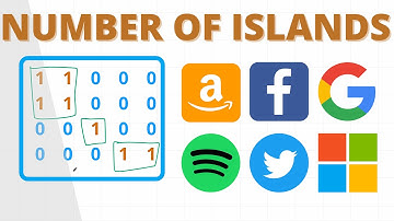 Number of Islands Leetcode 200. Asked at Facebook, Amazon, Google, Microsoft, Spotify. Clean sol!