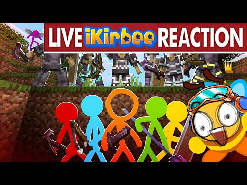 Hardcore Manhunt - Animation vs Minecraft shorts Ep 37 [[REACTION]]