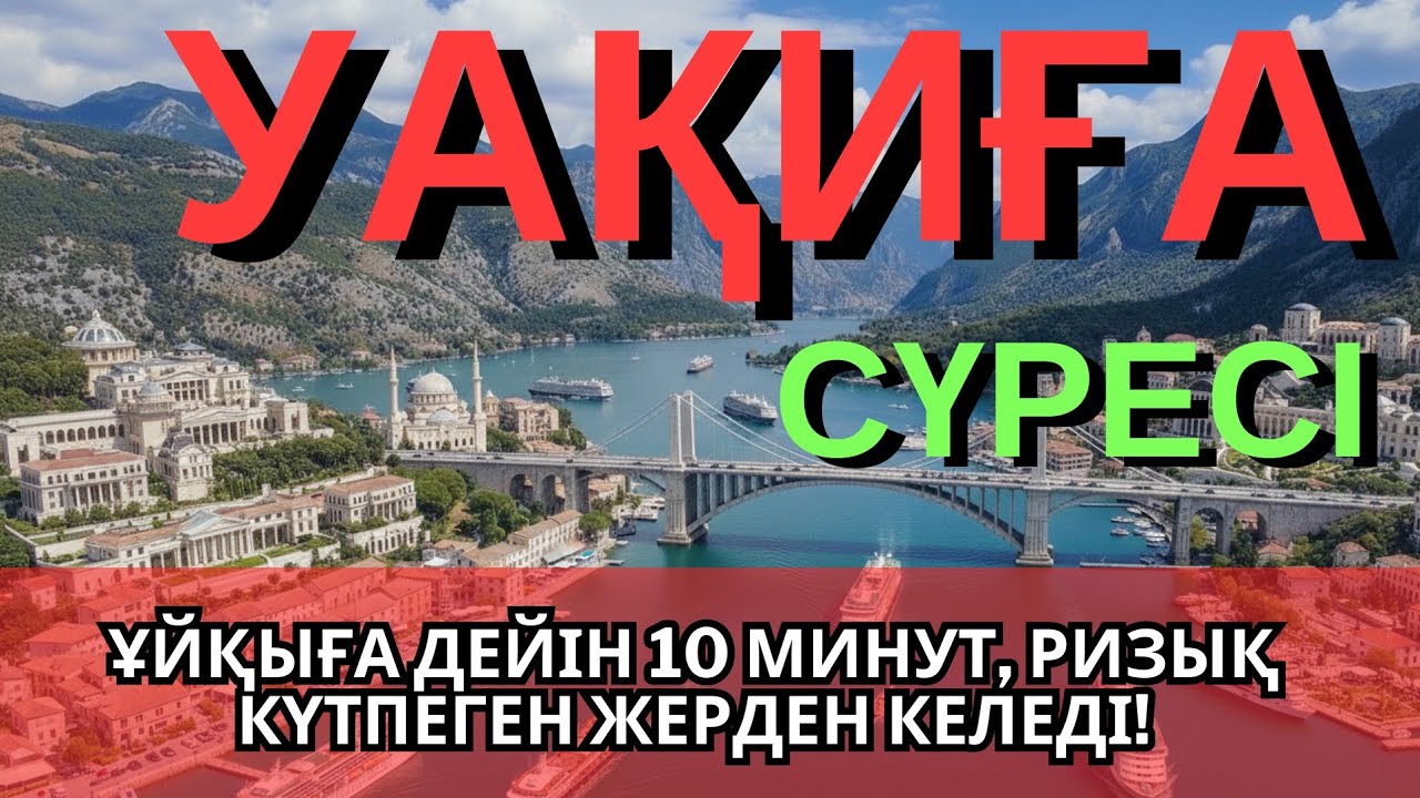 7 күн үзбей оқы! Уақиға сүресі байлық есігін ашады!