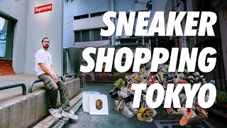 ¡SNEAKER SHOPPING TOKYO JAPAN! HARAJUKU & SHIBUYA, SUPREME, WORM, SNKR DUNK, KICKS LAB, BASEMENT Y +