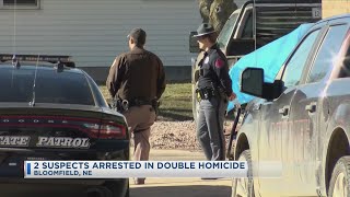2 Suspects Arrested In Double Homicide
