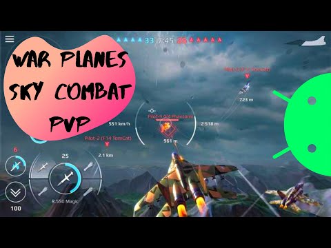 Sky Combat: War Planes Online Simulator PVP Gameplay [Android/iOS]