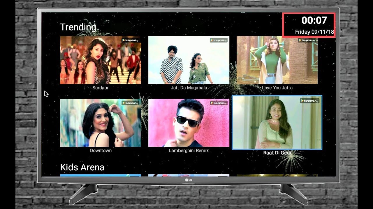 How To Show Date Time On Any TV Screen Smart TV YouTube