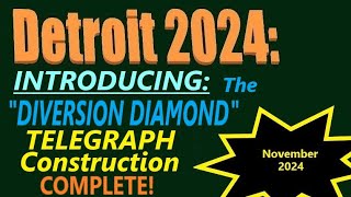 US-24 Telegraph Rebuild Finished; Open; With New "Diversion Diamond" Interchange At 8 Mile. Nov/24.
