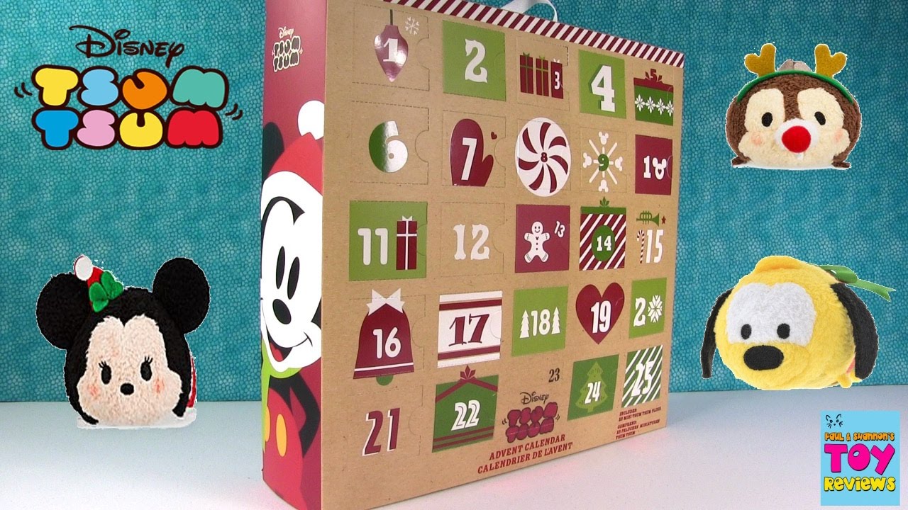 disney tsum tsum plush advent calendar