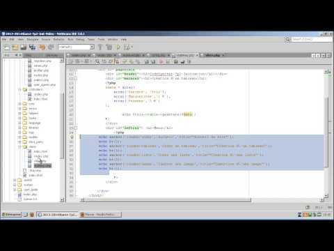 Framework PHP CODEIGNITER : Partie 2.3 - Eléments graphiques