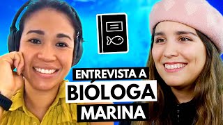 ¿Qué hace un biólogo marino?  Entrevista a Bióloga Marina