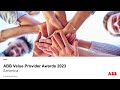 ABB Value Provider Awards 2023 - Americas WINNERS