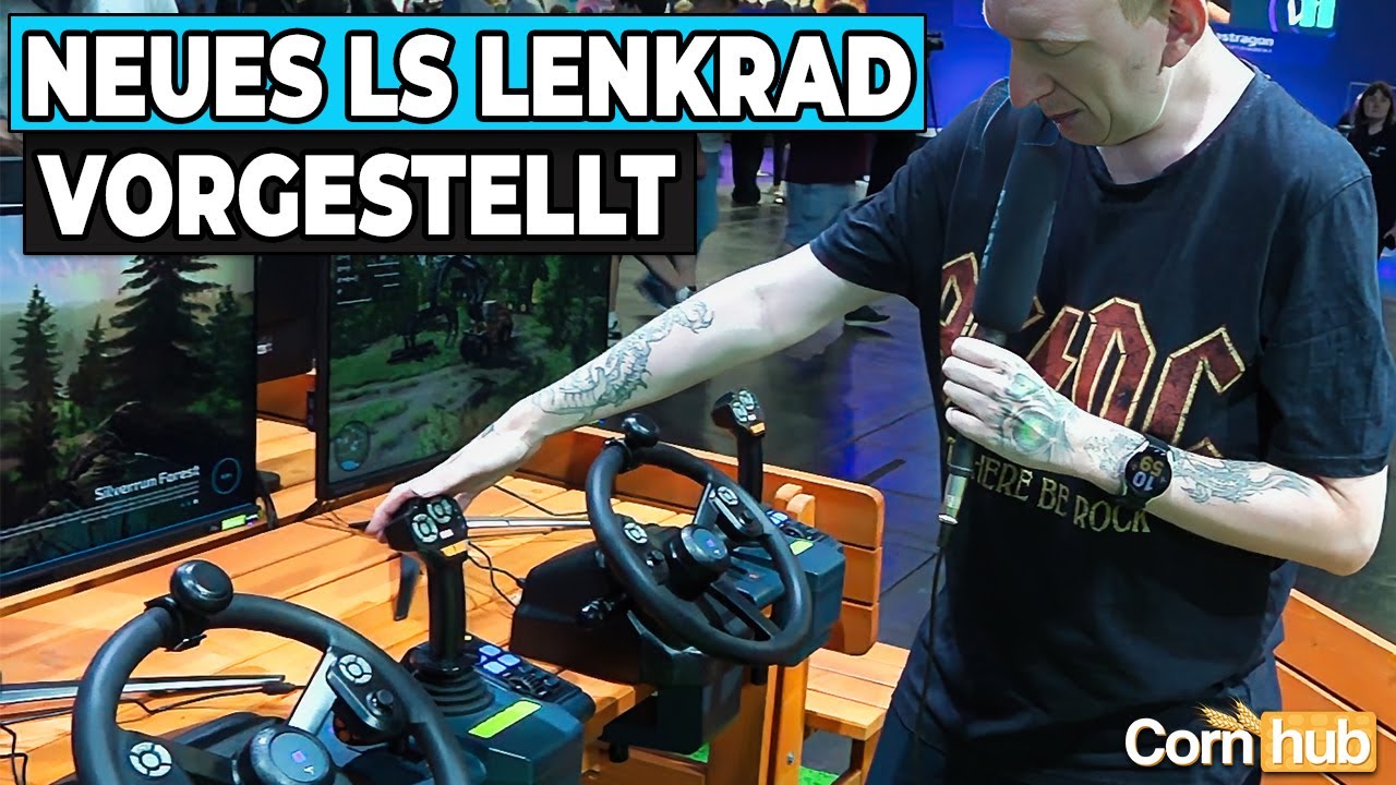 ERSTER TEST vom neuen LS 22 Hori Lenkrad: 400 Euro für viel