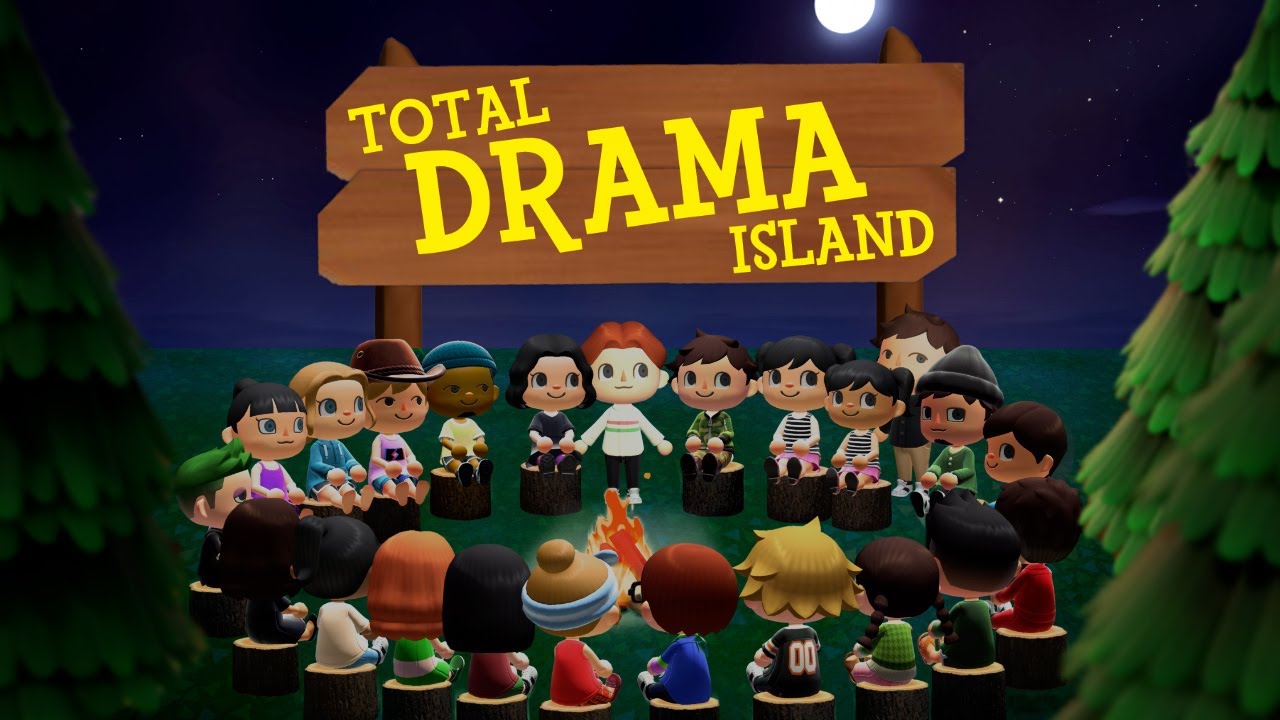 Total Drama  Island Intro Made in Animal  Crossing YouTube