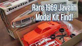 1971 Vintage Model Car Kit Find Revell 1969 ~ Javelin SST 1:32 Scale ~ Make It Yours