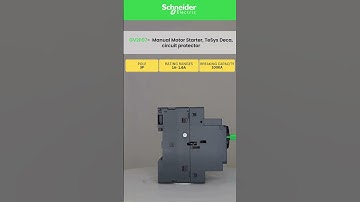 Schneider GV2P07 Manual Motor Starter | ElectriHub | #mpcb |#schneiderelectric | #motorprotection