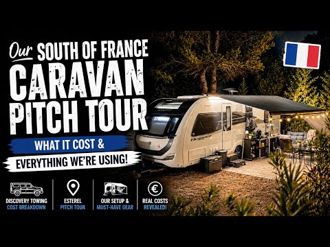 THE ULTIMATE FRENCH CARAVAN PITCH | COSTS, GEAR & TIPS 🇫🇷