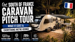 THE ULTIMATE FRENCH CARAVAN PITCH | COSTS, GEAR & TIPS 🇫🇷