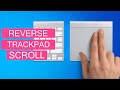 How To Reverse Touchpad Scrolling In Windows 10 Bootcamp OS