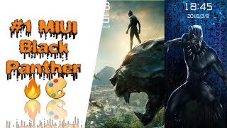 No 1 Theme For MIUI 10 Black panther | Most Awaited Features Unlocked | Any Xiaomi & Redmi Smartphon screenshot 5