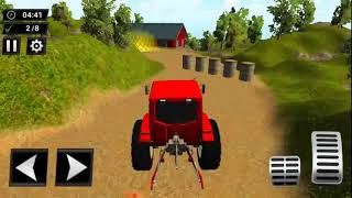 Tractor trolley animal farming simulator 3D android gameplay screenshot 3