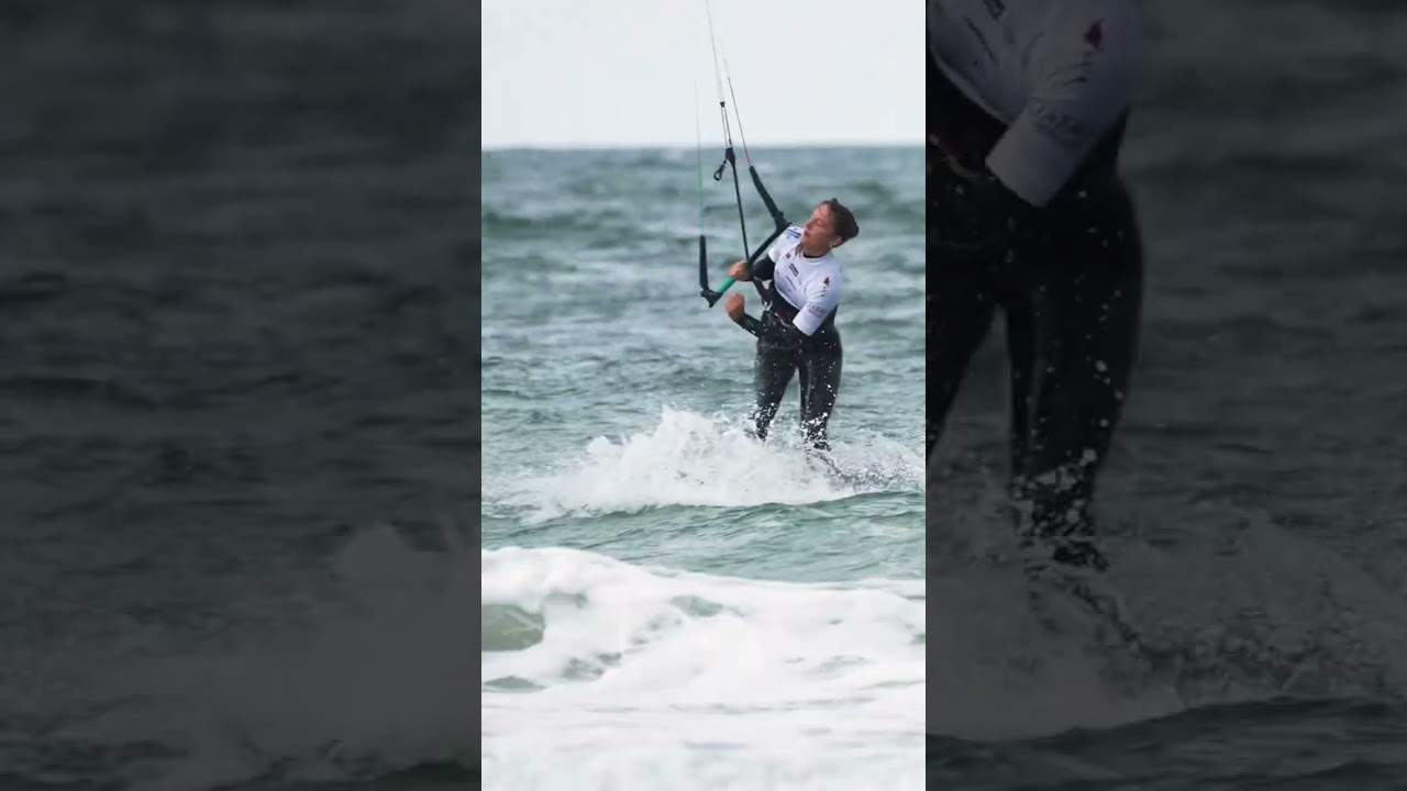First win of the season for Capucine Delannoy  #kitesurf #gkakiteworldtour #watersport