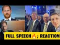 Full Speech:Prince Harry Delivers in Ukraine—Derangers Can’t KeepUp With This Leadership Masterclass
