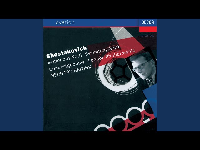 Chostakovitch - Symphonie n°5:2è mvt : Orch Concertgebouw Amsterdam / B.Haitink