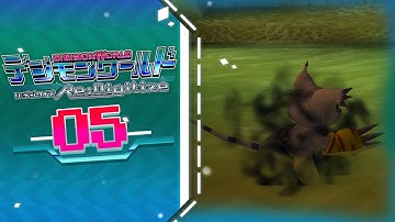 Digimon World Re:Digitize - Ep 5 "Gatomon Boss & Ancient Bone Swamp!" [PSP/ENG]