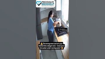 Never Do This After Cooking! 💥 Pressure Cooker Blast Explained | Kitchen Safety & First Aid Tips 🚑