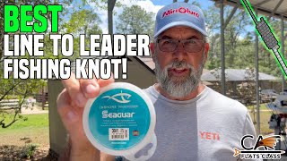 The Best Line To Leader Fishing Knot! | Flats Class YouTube