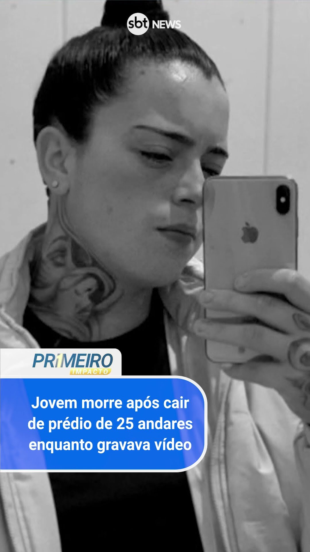 Jovem morre após cair de prédio enquanto gravava vídeo