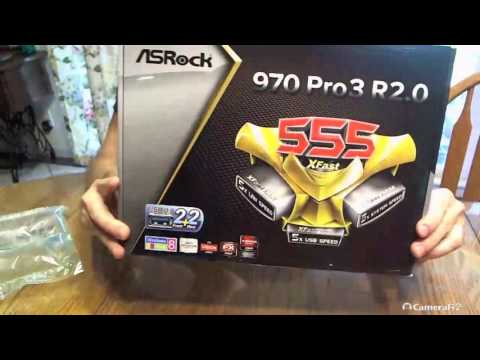 Asrock 970 Pro3 R2.0 Unboxing