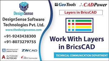 BricsCAD Tutorials: Working with Layers in BricsCAD | Designsense Software’s | Rakesh Rao