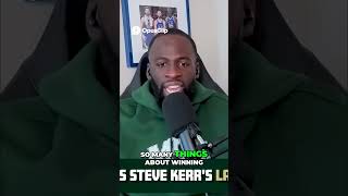 WHAT STEVE KERR SAYS ABOUT DRAYMONDS WINNING MINDSET #nba #podcastclips