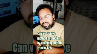 Can we achieve method overriding by changing  return type In Java