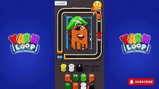 Yarn Loop Knit Puzzle - level 279 - Gameplay walkthrough