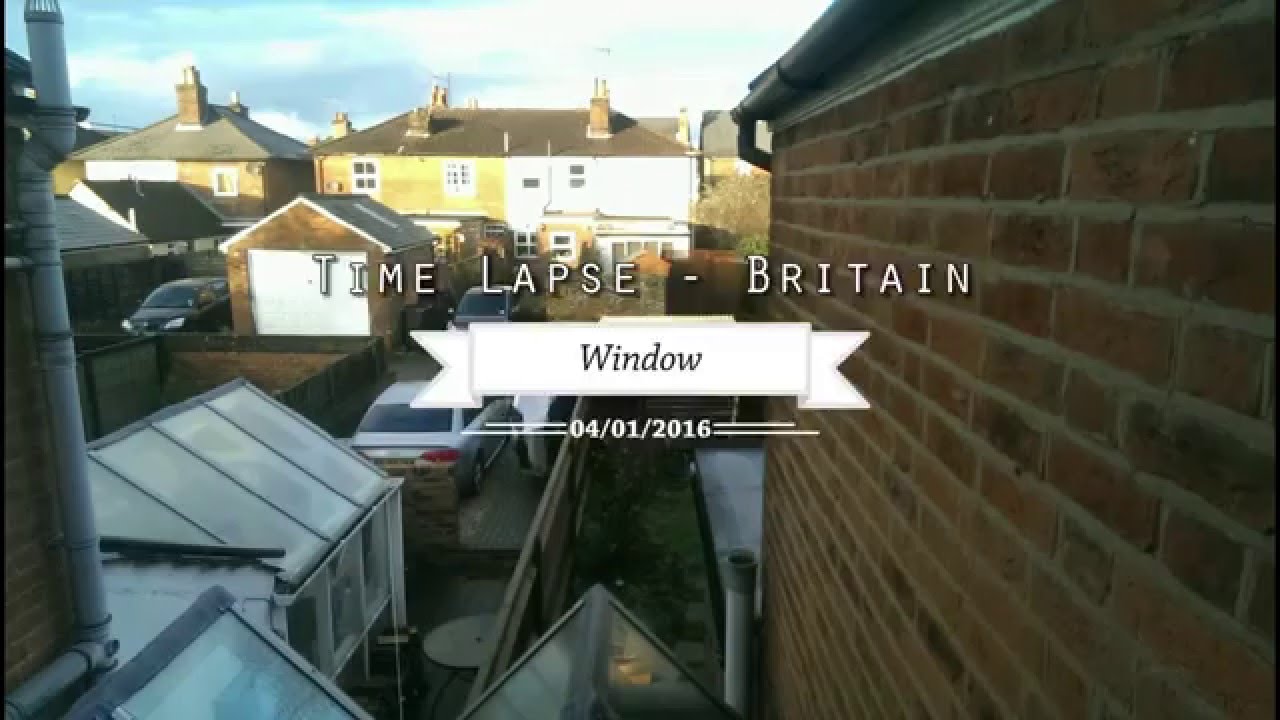 Lapse Window Time Lapse Britain Window - YouTube