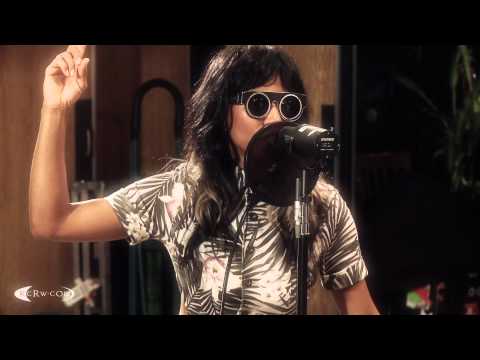 Santigold performing &quot;Disparate Youth&quot; on KCRW