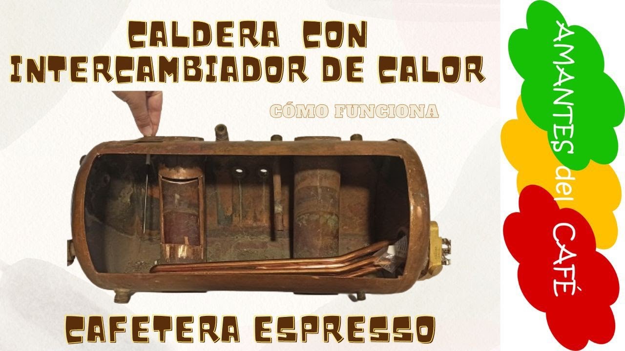 Como funciona una cafetera espresso con caldera con intercambiador de calor / hx boiler