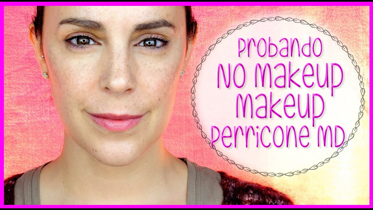 Probando productos No Makeup Makeup de Perricone MD | Silvia Quiros Makeup