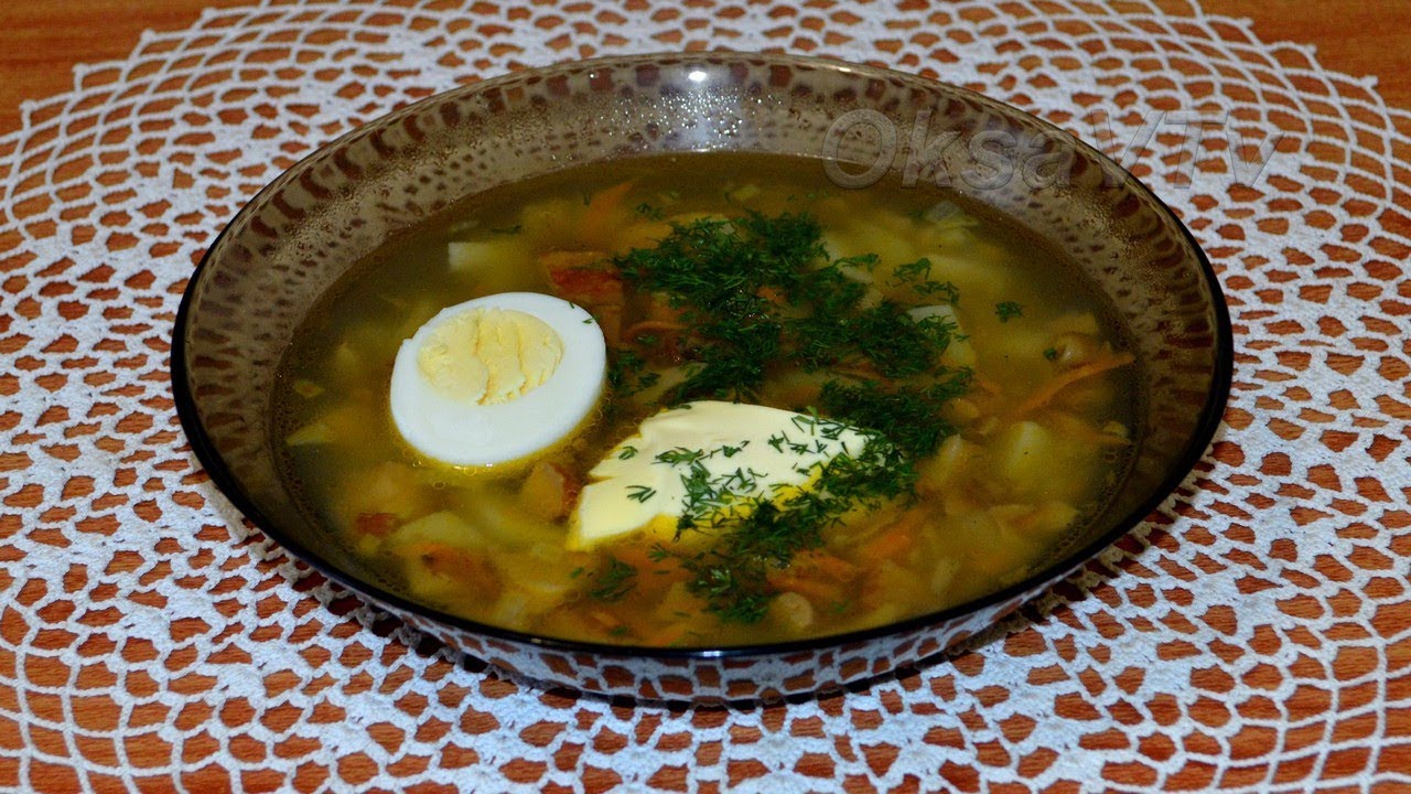 Груздянка - суп из солёных груздей. Gruzdyanka - mushroom soup. Готовим с Оксаной Валерьевной.