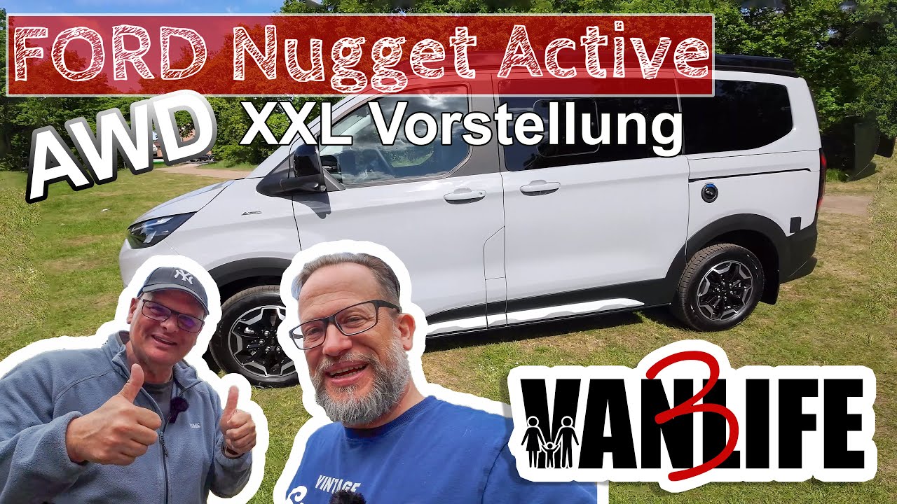 Der neue Ford Nugget Active AWD 2025 im großen XXL-Check