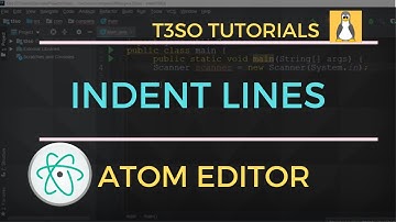 How to Indent Lines in Atom Editor - Keyboard shortcuts