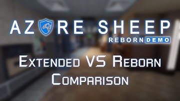Black Mesa: Azure Sheep Reborn - Map Comparison